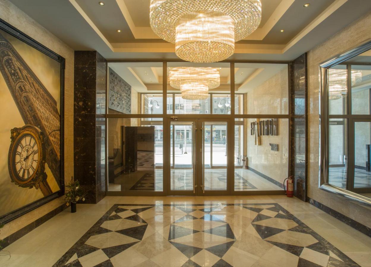 Stylish Apartment, Skopje Centre - Private Parking - Panoramic Views מראה חיצוני תמונה